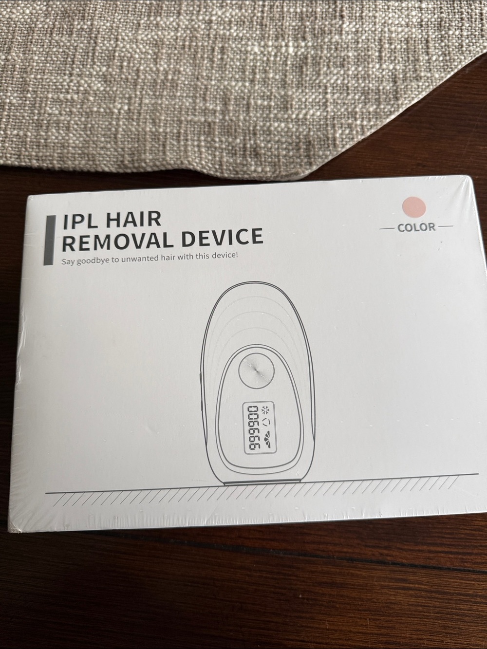 IPL Hair Removal Device - Light Pink